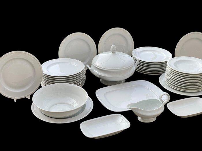 BERNARDAUD & CIE - Tafelservies voor 12 (44) - Porselein,, Antiquités & Art, Antiquités | Meubles | Tables