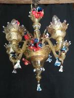 Attribuito alla Fornace Pauly - Lustre - Verre ambré et