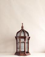 Vogelkooi - Hout, IJzer - Antiek vogelkooitje, Antiek en Kunst