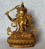 GRATIS VERZENDING Manjushri - Brons - Nepal - Eind 20e eeuw
