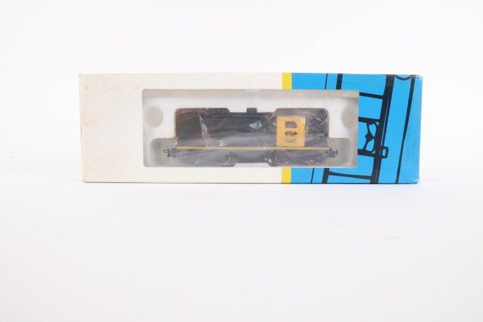 Holland Rail H0 - Diesellocomotief (1) - 2447 geelgrijs, Hobby en Vrije tijd, Modeltreinen | H0