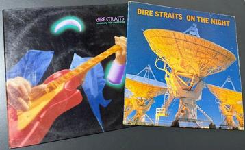 Dire Straits - 2 x albums - On The Night & Money For Nothing beschikbaar voor biedingen