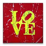 Daavid - NO RESERVE PRICE LOVE ROUGE ET JAUNE