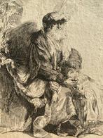 Rembrandt Van Rijn (1606-1669), after - Giacobbe che, Antiek en Kunst