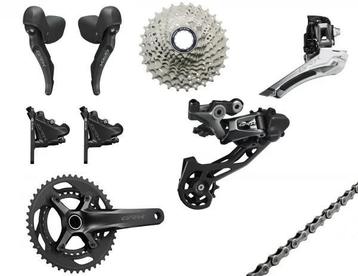 Shimano GRX 610 Disc groepset 12 speed Einde jaars Deal, Ophalen of Verzenden, Derailleur of Ketting