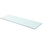 vidaXL Wandschap transparant 90x30 cm glas, Maison & Meubles, Armoires | Armoires murales, Verzenden