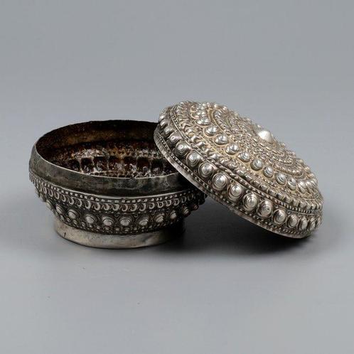 Opiumdoosje NO RESERVE - Doos - .900 zilver, Antiek en Kunst, Antiek | Zilver en Goud