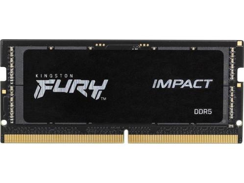 SO DDR5 16GB PC 4800 CL38 Kingston FURY Impact retail, Computers en Software, RAM geheugen, Nieuw, Verzenden