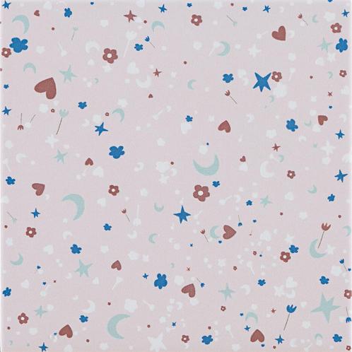 22,3X22,3 AGATHA CONFETTI 21 CORAL Mat, Doe-het-zelf en Bouw, Tegels, Ophalen of Verzenden