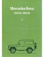 1982 MERCEDES BENZ G KLASSE BROCHURE ENGELS, Nieuw