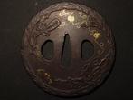 Gesmeed ijzer - Daito Kiri Zogan Tsuba : C5-421 - Japan -, Antiek en Kunst