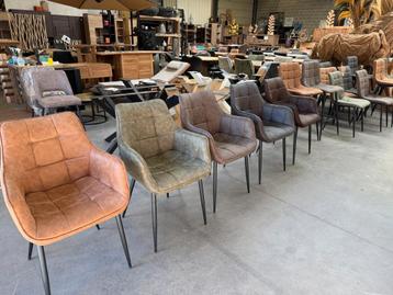 Lucille eetkamerstoel, vijf kleuren (nieuw, outlet) beschikbaar voor biedingen