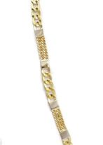 Halsketting - 18 karaat Geel goud, Witgoud, Handtassen en Accessoires, Nieuw