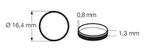 fleischmann 648007 Traction tyre 1 (pcs/stuks/Stück) H0., Overige merken, Gelijkstroom, Verzenden, Overige typen