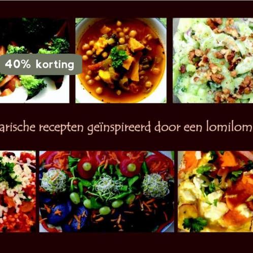 Vegetarische recepten geïnspireerd door een lomilomi-chef, Boeken, Kookboeken, Zo goed als nieuw, Verzenden