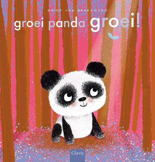Groei panda groei! (9789044850192, Guido Van Genechten), Antiquités & Art, Antiquités | Livres & Manuscrits, Envoi