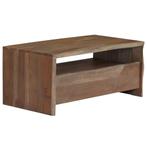 vidaXL Salontafel met natuurlijke rand 90x50x40 cm, Huis en Inrichting, Tafels | Salontafels, Verzenden, Nieuw