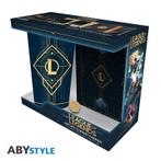 League of Legends Gift Set (XXL Glas, Pin & Notebook), Verzamelen, Ophalen of Verzenden, Nieuw