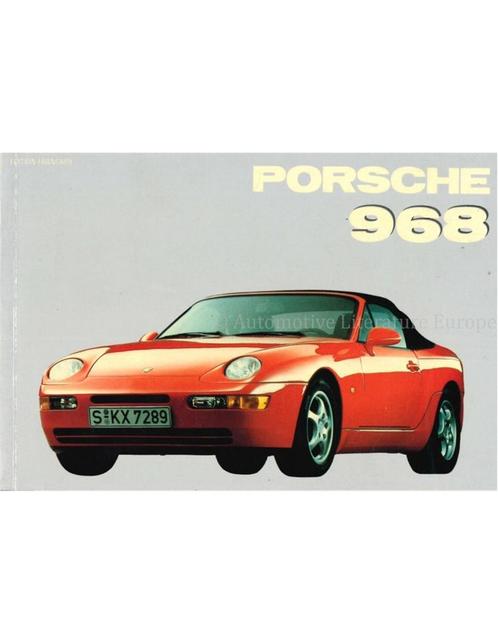 Porsche 968, Livres, Autos | Livres