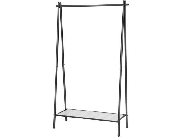 Veiling - Kledingrek ijzer zwart 92,5 x 33,5 x 153 cm, Kleding | Dames, Kledingrekken