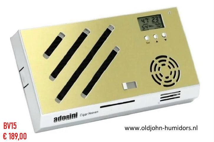 HUMIDOR BEVOCHTIGERS – ELEKTRONISCH | DIGITAAL | WIFI ebv, Verzamelen, Rookartikelen, Aanstekers en Luciferdoosjes, Tabaksdoos of Verpakking