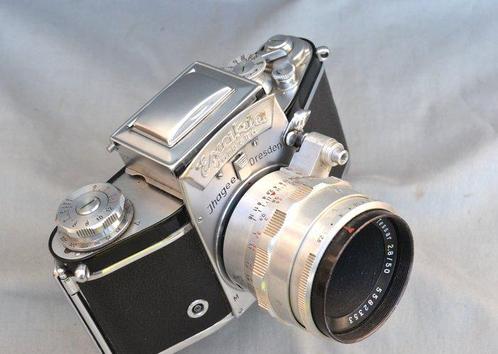 Exakta Varex IIa + CZJ Tessar 2,8/50mm 1Q | Analoge camera, Audio, Tv en Foto, Fotocamera's Analoog