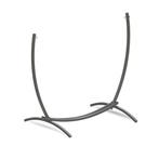 2in1 Hangmat & Stoel Frame Grafiet | Tweede Kansje | OP = OP, Tuin en Terras, Tuinbanken, Verzenden, Nieuw, Metaal, Schommelbank