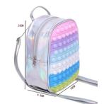 Mini Pop It Rugzak voor Kinderen - Antistress Fidget Zacht, Verzenden, Nieuw