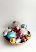 Boules de Noël (14) - Craquelé Heksenbal - Verre, Métal -, Nieuw