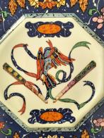 Hermès - Plat - Marqueterie de Pierres DOrient - Porcelaine, Antiek en Kunst