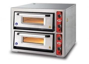 Pizzaoven | 6+6 Ø340mm | 2 Kamers | 15kW |, Verzenden