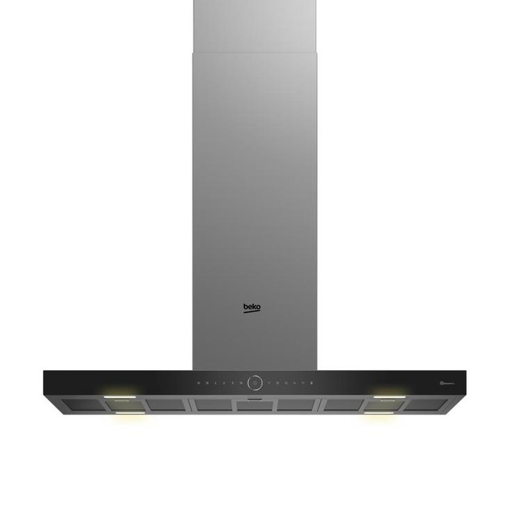 Beko Bhci98841bbhsi – Eiland Afzuigkap – 90 Cm – 830 M³u –, Elektronische apparatuur, Afzuigkappen, Ophalen of Verzenden