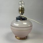 Tafellamp - Vintage - French Milkglass met chromen fitting, Antiek en Kunst