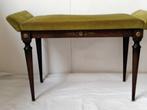 Settle (zitbank met hoge leuning) - Hout - Voetsteun