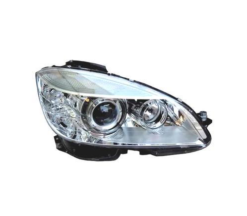 PHARE DROIT XENON POUR MERCEDES C W204 07-11 FOND CHROMÉ, Auto-onderdelen, Verlichting, Verzenden