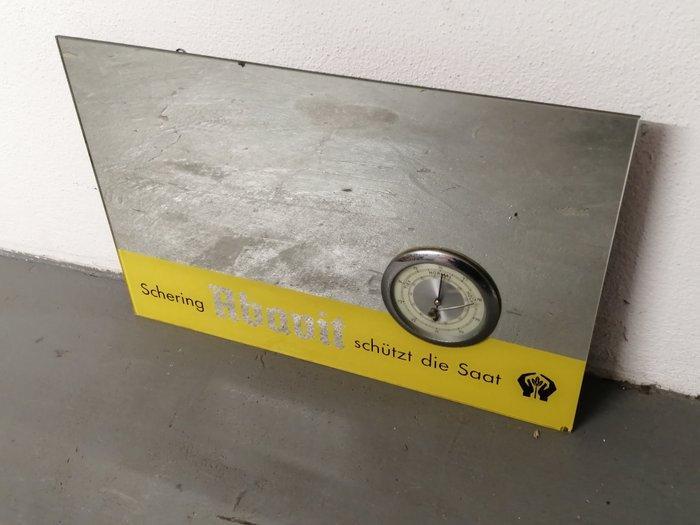 Schering AG - 1970s - Reclamebord - Glas, Aluminium, Antiquités & Art, Antiquités | Assiettes décoratives & Carrelages