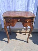 Tafel - Verguld brons - antieke tafel met inlegwerk, Antiek en Kunst