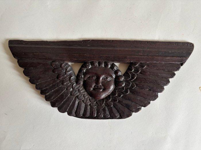 École française du XVIIe siècle - sculptuur, Anges - 10 cm -, Antiek en Kunst, Antiek | Overige Antiek
