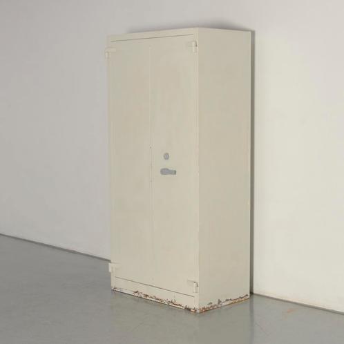 Officenow kluis, lichtgrijs, 195 x 95 cm, incl. 4 legbord..., Huis en Inrichting, Kasten | Roldeurkasten en Archiefkasten, Gebruikt