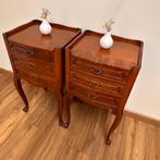 Nachtkastje (2) - Hout - Stijl Louis XV