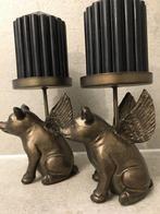 Kandelaar (2) - Hars, IJzer, Antiek en Kunst