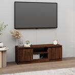 vidaXL Meuble TV avec porte Chêne marron 102x30x36 cm, Maison & Meubles, Verzenden, Neuf