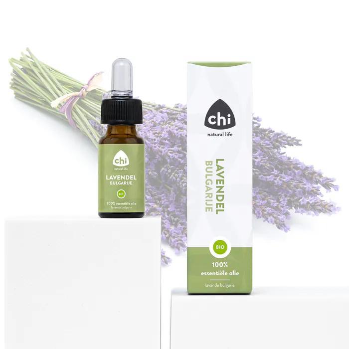 Lavendel Bulgarije Bio Etherische Olie - Chi Natural Life, Sports & Fitness, Produits de santé, Wellness & Bien-être, Enlèvement ou Envoi