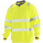 Jobman 5123 sweatshirt hi-vis  l jaune, Nieuw