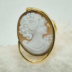 Argent, Plaqué or - Bague - Camée incisé à la main, Bijoux, Sacs & Beauté, Bijoux anciens