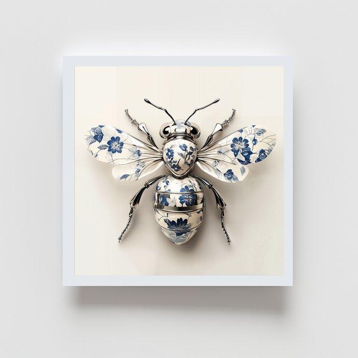 Henevor - Unique Set: Wings of Porcelain – Butterfly & Bee, Antiek en Kunst, Kunst | Designobjecten