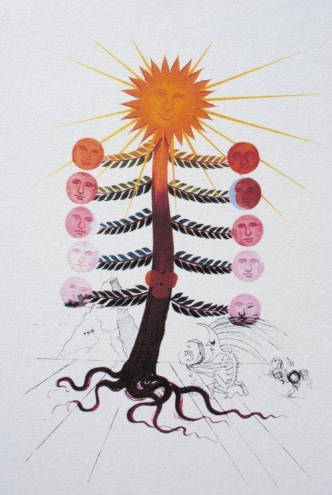 Salvador Dali (1904-1989) - Flordali : Arbre visage, Antiek en Kunst, Antiek | Overige Antiek
