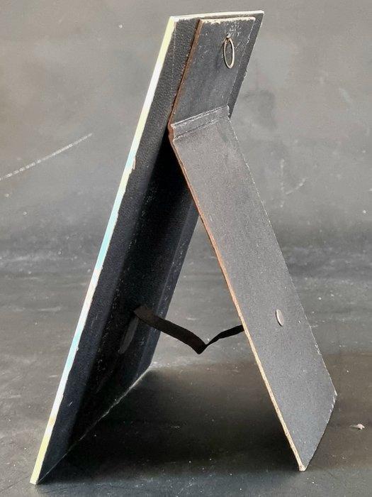 Zeer zeldzame spiegel display Flexocol, 1950 - Reclamebord -, Antiek en Kunst, Antiek | Wandborden en Tegels