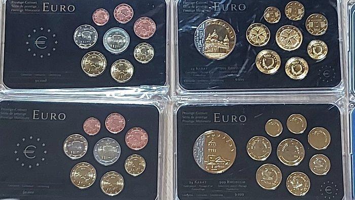 Europa. Series 1 Cent - 2 Euro 2003/2018 (12 series) (Zonder, Postzegels en Munten, Munten | Europa | Euromunten