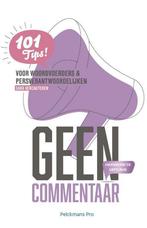 Geen commentaar - herwerkte uitgave 9789463370615, Boeken, Verzenden, Zo goed als nieuw, Sara Vercauteren